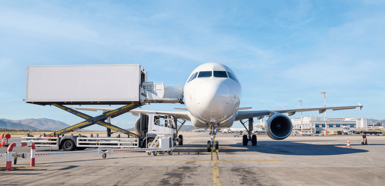Airplane on the ground