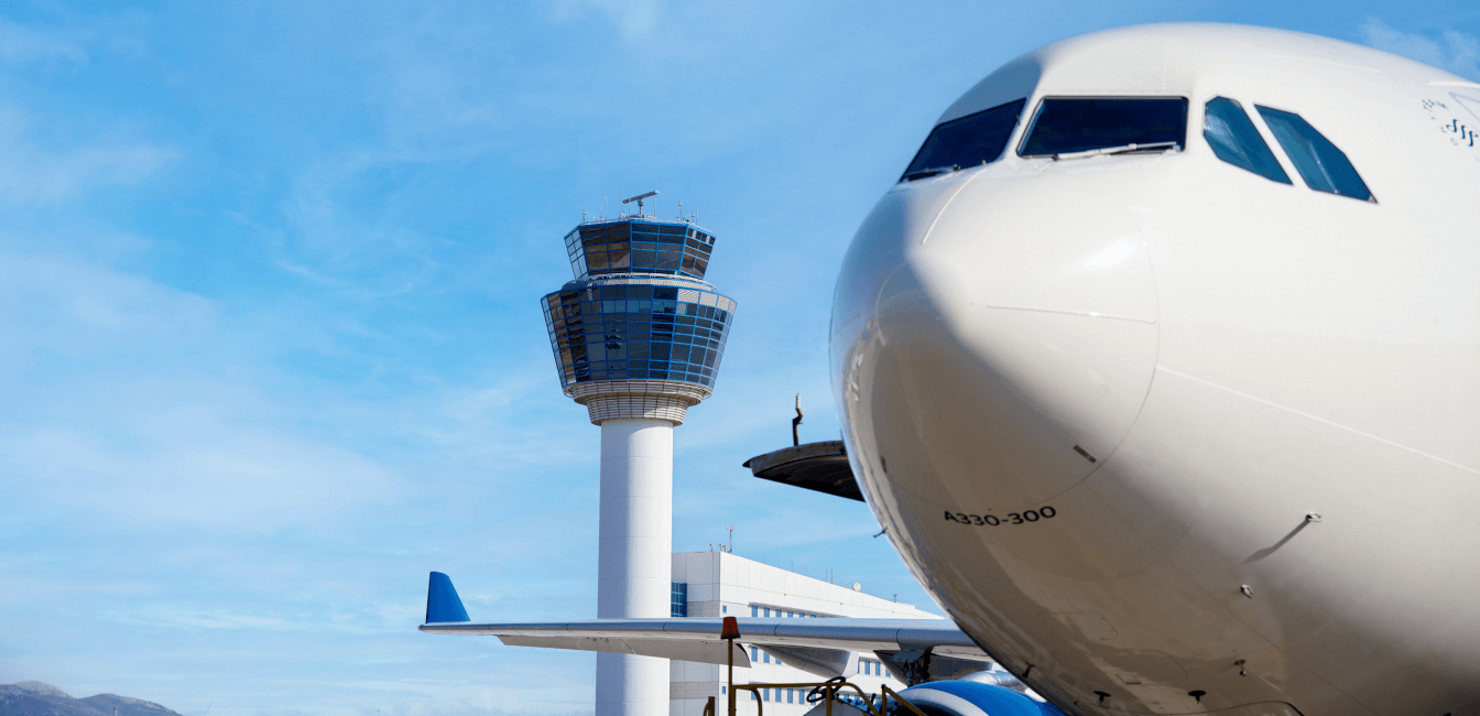 Airplane on the ground