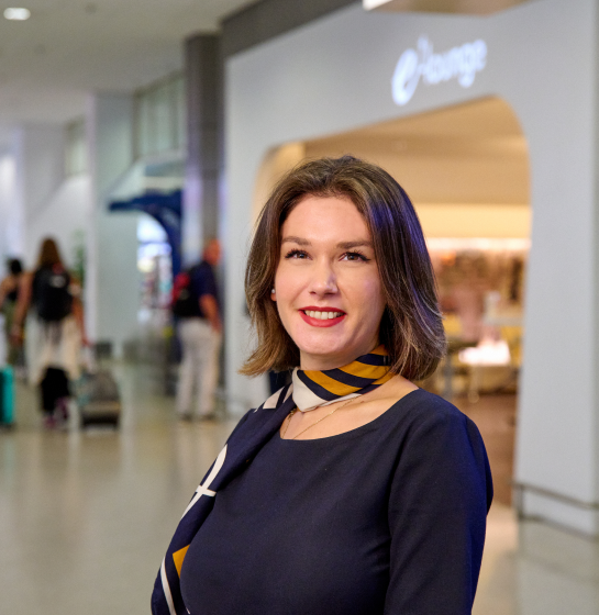 Employee at Athens International Airport