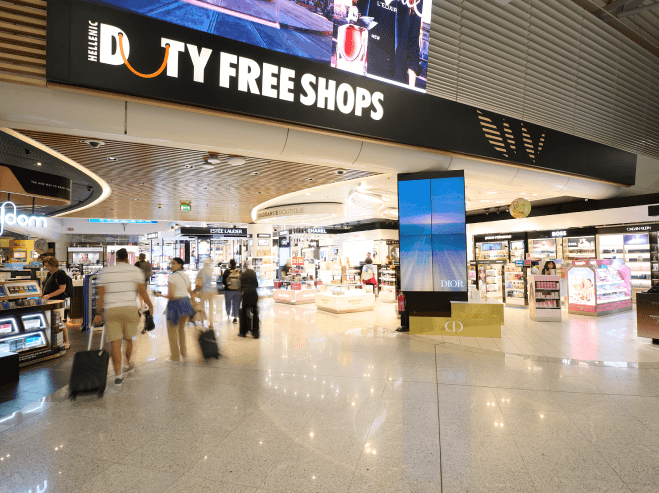 duty free shops shop at the airport