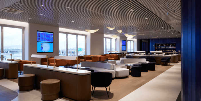 Aegean Business Lounge Map