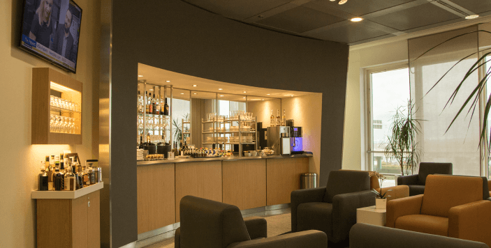 Lufthansa - Business Lounge Map