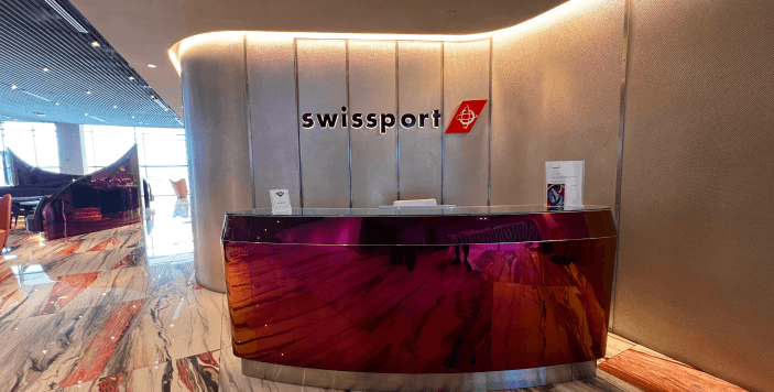 Swissport Lounge (2nd floor) Map