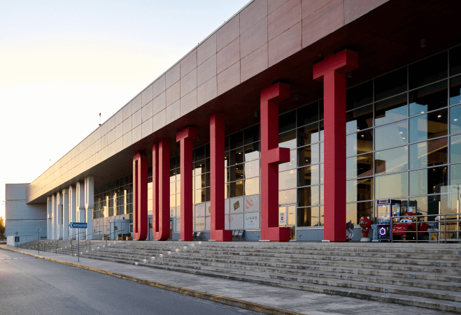 factory outlet building athens international airport